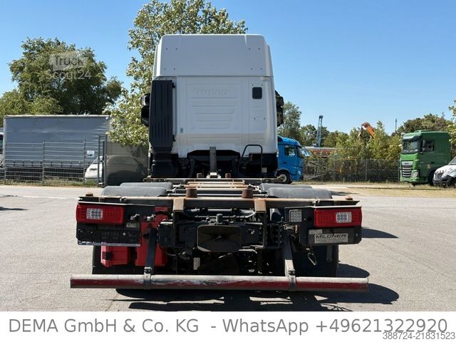 Wissellaadbak vrachtwagen IVECO AS260SY*E6d*Retarder*AHK*Lift*Klima*Kühlbox*TÜV*