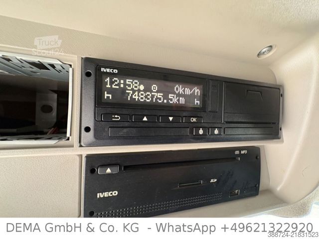Wissellaadbak vrachtwagen IVECO AS260SY*E6d*Retarder*AHK*Lift*Klima*Kühlbox*TÜV*
