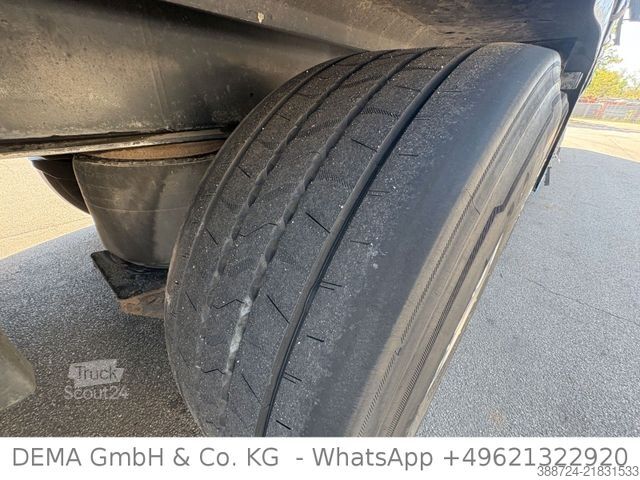 مقطورة نصفية للمشروبات KEMPF SP 35/3*SAF*Schiebeplane*Hubdach*ALU*Tiefbett*
