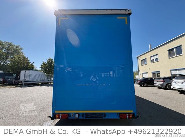مقطورة نصفية للمشروبات KEMPF SP 35/3*SAF*Schiebeplane*Hubdach*ALU*Tiefbett*