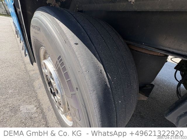 مقطورة نصفية للمشروبات KEMPF SP 35/3*SAF*Schiebeplane*Hubdach*ALU*Tiefbett*
