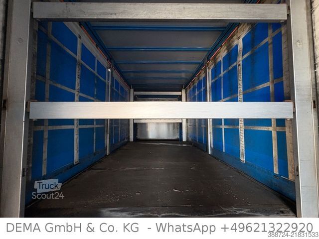 مقطورة نصفية للمشروبات KEMPF SP 35/3*SAF*Schiebeplane*Hubdach*ALU*Tiefbett*