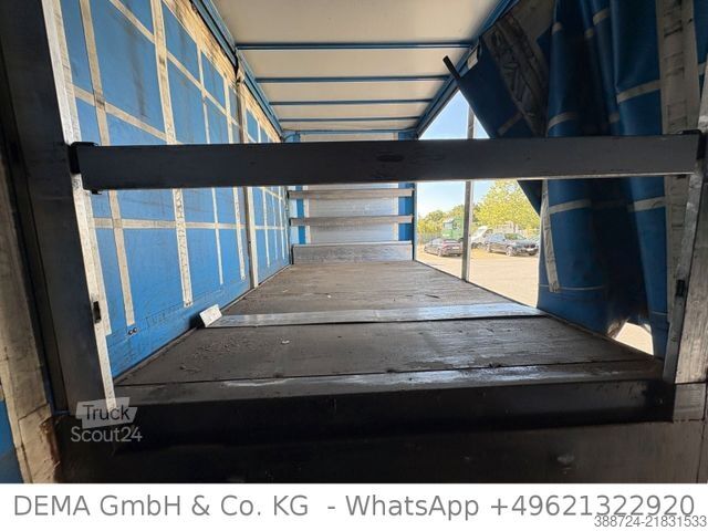 مقطورة نصفية للمشروبات KEMPF SP 35/3*SAF*Schiebeplane*Hubdach*ALU*Tiefbett*