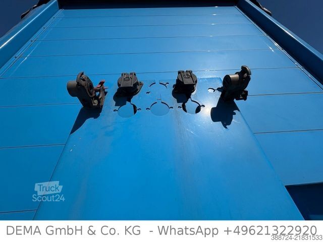 مقطورة نصفية للمشروبات KEMPF SP 35/3*SAF*Schiebeplane*Hubdach*ALU*Tiefbett*