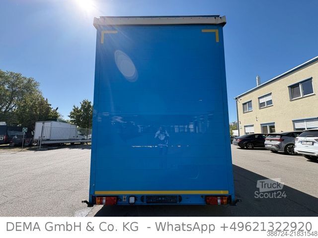 Otevřený návěs s plachtou KEMPF SP 35/3*SAF*Getränkeaufbau*Hubdach*ALU*Tiefbett*