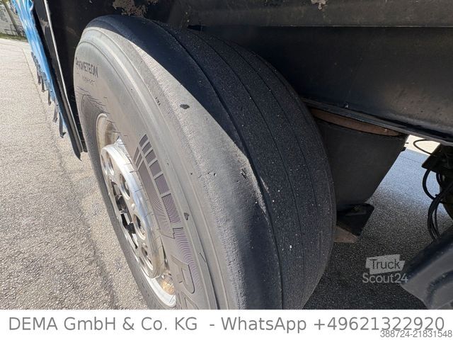 Otevřený návěs s plachtou KEMPF SP 35/3*SAF*Getränkeaufbau*Hubdach*ALU*Tiefbett*