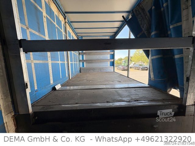 Otevřený návěs s plachtou KEMPF SP 35/3*SAF*Getränkeaufbau*Hubdach*ALU*Tiefbett*