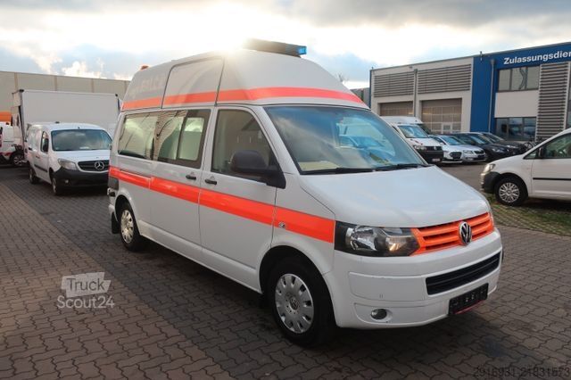شاحنة إطفاء VOLKSWAGEN T5 Transporter Hochdach lang/KTW/Klima/FN: A91