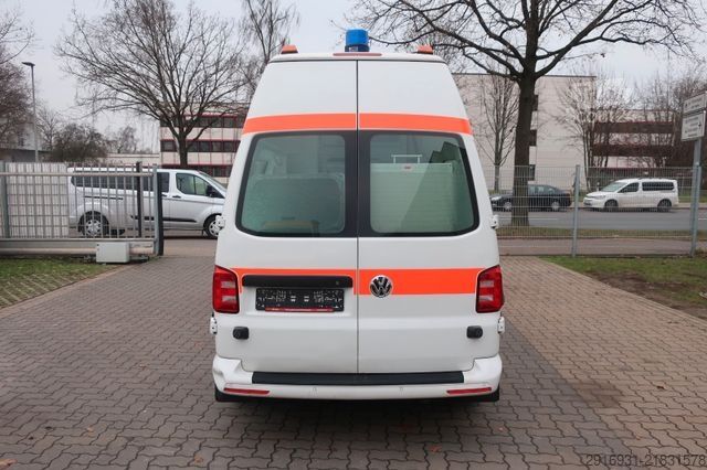 Brandweerwagen VOLKSWAGEN T6 Transporter Hochdach lang/KTW/Klima/Automatik