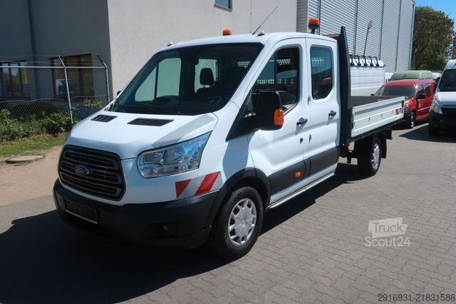 Dubă pick-up FORD Transit Pritsche 350 L3 Doka/Klima/1 Hand/Nr. 77