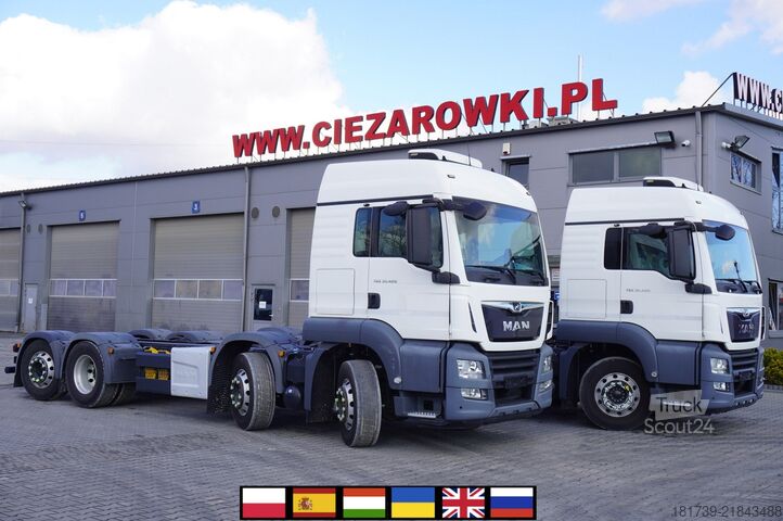 Pohonová jednotka MAN TGS 35.420 8x2 / Chassis 6.4 m / ADR AT