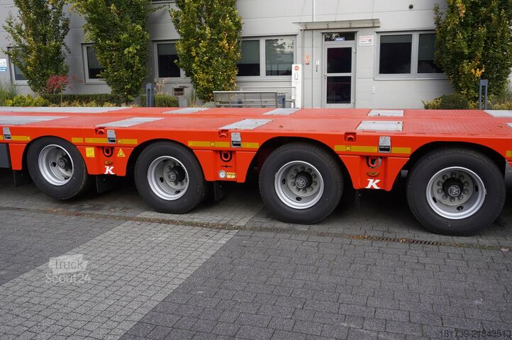Ciągnik & NOWA naczepa niskopodwoziowa MAN TGX 28.510 6×2 / BRAND-NEW Kässbohrer LB