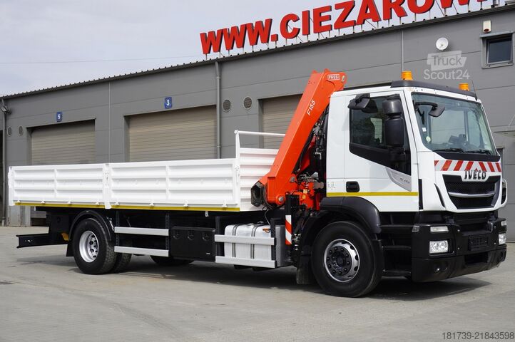 Dviejų pusių savivartis Iveco Stralis 19.310 / 2-side tipper / Fassi