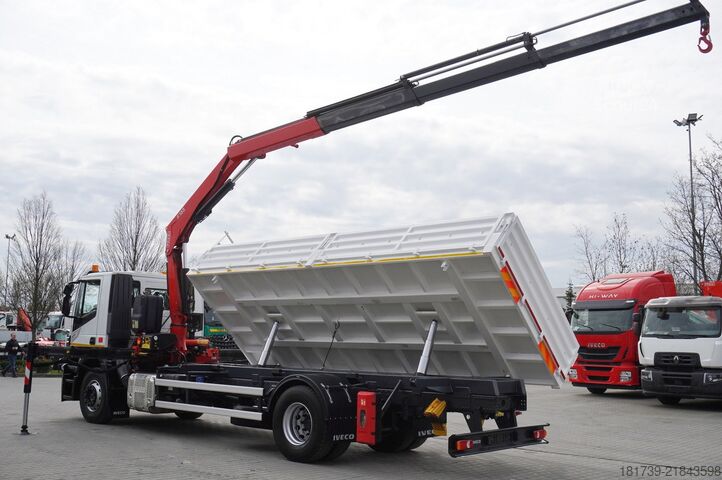 Dviejų pusių savivartis Iveco Stralis 19.310 / 2-side tipper / Fassi