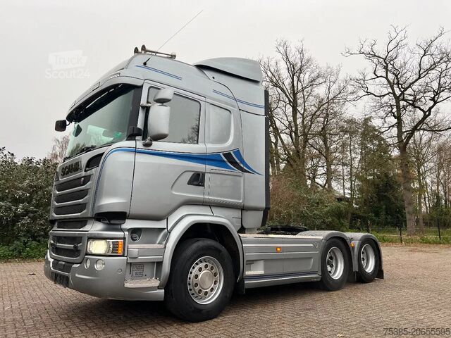 Gevaarlijke stoffen Scania R580 V8 6x2 Full air/options ADR Hydrolyk