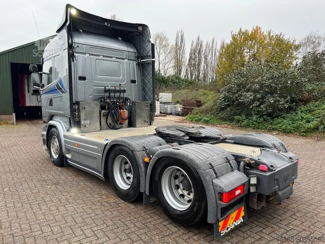 Gevaarlijke stoffen Scania R580 V8 6x2 Full air/options ADR Hydrolyk