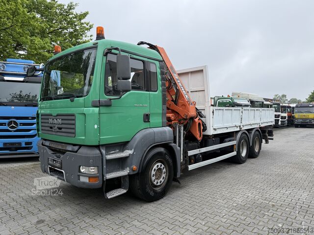 Lastebilmontert kran MAN TGA 26.320 6X4 Atlas 290 bis 18 Meter