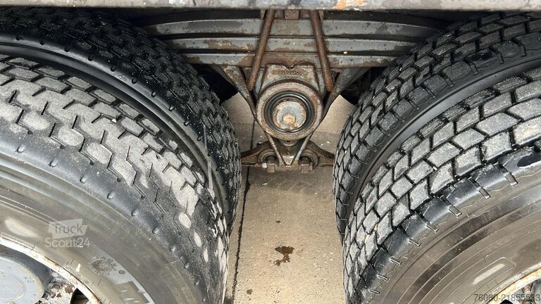 Plattformanhänger Renault Kerax 450 DXI (PALFINGER PK 20002 / REMOTE / 6X...