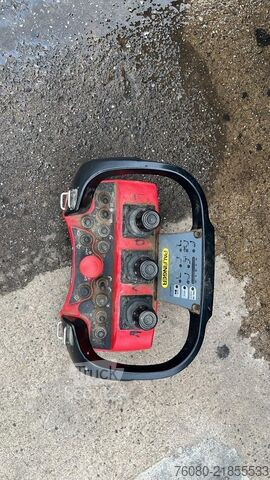 Plattformanhänger Renault Kerax 450 DXI (PALFINGER PK 20002 / REMOTE / 6X...
