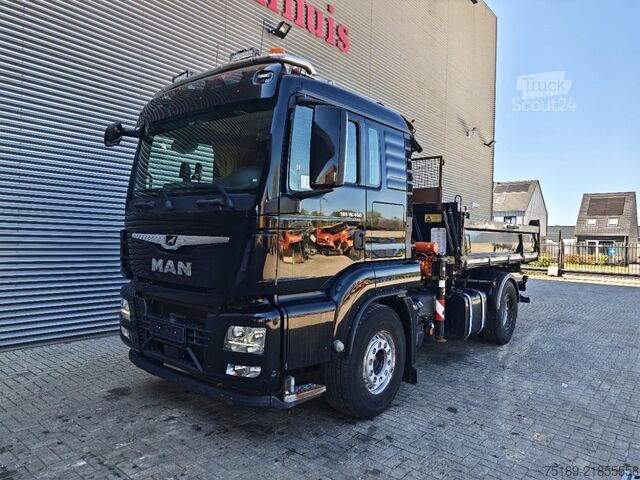 3-sided tipper MAN TGS 18.460 4x2 Meiller 3 Seitenkipper Atlas 120...