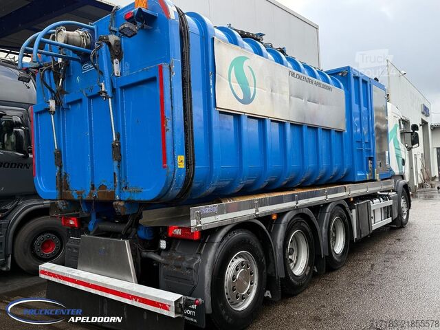 Ассенизаторская машина Scania R450 FlexVac Dry Vacuum, Euro 6, 8x4