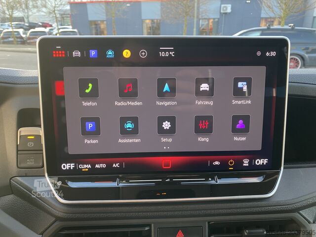 Nákladní automobil s plošinou a kabinou pro posádku MAN TGE 3.140 Doka Pritsche *AUTOM*NAVI*UVM*