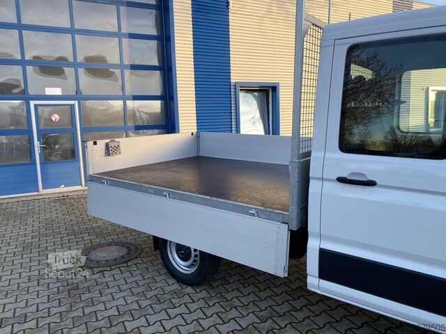 Nákladní automobil s plošinou a kabinou pro posádku MAN TGE 3.140 Doka Pritsche *AUTOM*NAVI*UVM*