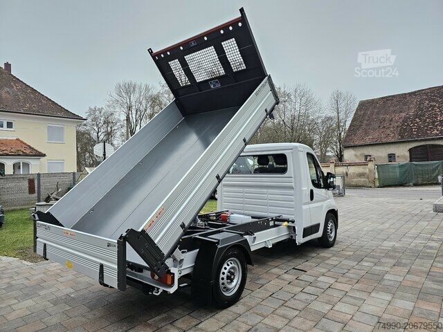 Sonderausbau-Transporter Fiat Ducato L2 MAXI 180 Dreiseitenkipper AHK Kamera