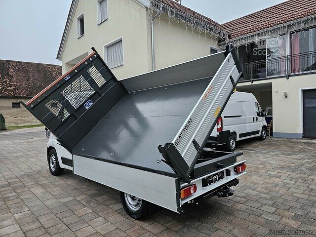 Sonderausbau-Transporter Fiat Ducato L2 MAXI 180 Dreiseitenkipper AHK Kamera