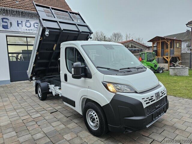 Sonderausbau-Transporter Fiat Ducato L2 MAXI 180 Dreiseitenkipper AHK Kamera