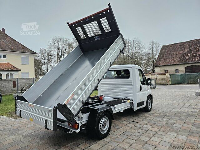 Sonderausbau-Transporter Fiat Ducato L2 MAXI 180 Dreiseitenkipper AHK Kamera