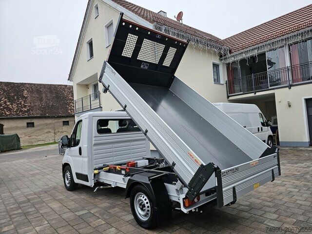 Sonderausbau-Transporter Fiat Ducato L2 MAXI 180 Dreiseitenkipper AHK Kamera