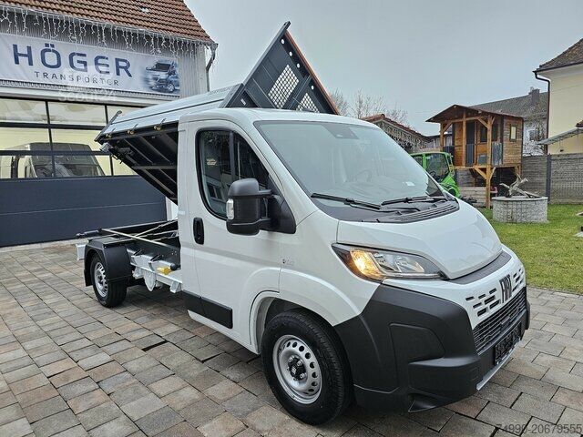 Sonderausbau-Transporter Fiat Ducato L2 MAXI 180 Dreiseitenkipper AHK Kamera