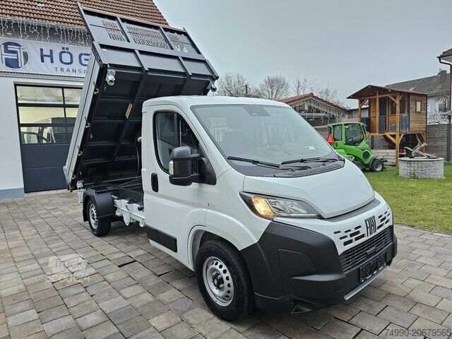 Kiepwagen bestelauto Fiat Ducato L2 MAXI 180 Kipper AHK TFT Kamera Klima