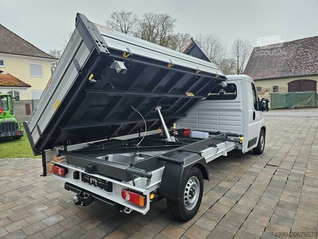 Sonderausbau-Transporter Fiat Ducato L3 MAXI 140 Dreiseitenkipper AHK Kamera