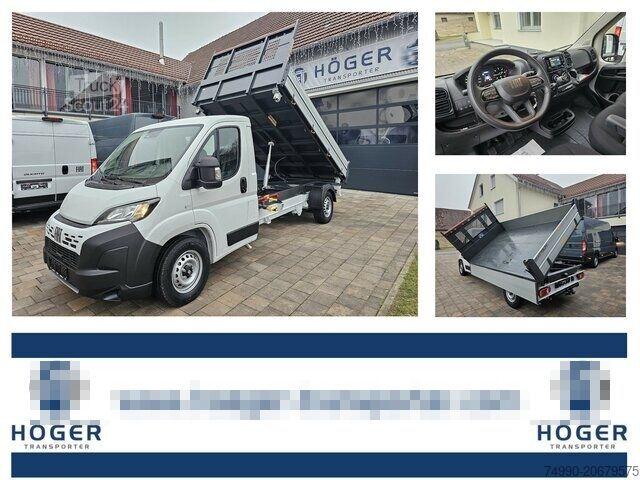 Sonderausbau-Transporter Fiat Ducato L3 MAXI 140 Dreiseitenkipper AHK Kamera
