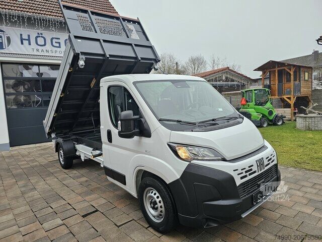 Kiepwagen bestelauto Fiat Ducato L3 MAXI 140 Kipper AHK TFT Kamera Klima