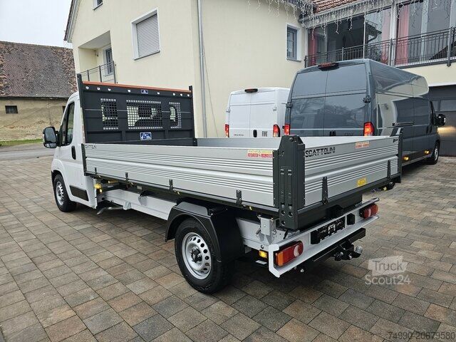 Kiepwagen bestelauto Fiat Ducato L3 MAXI 140 Kipper AHK TFT Kamera Klima
