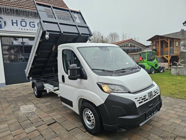 Kiepwagen bestelauto Fiat Ducato L3 MAXI 140 Kipper AHK TFT Kamera Klima