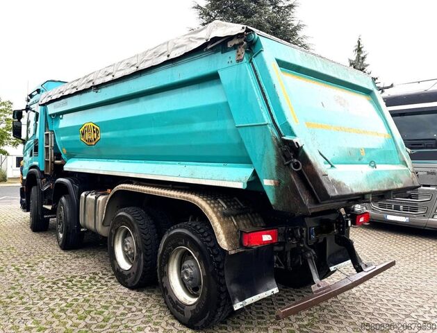Tovornjak s samooskrbnim vozilom SCANIA G 500 XT 8x6
