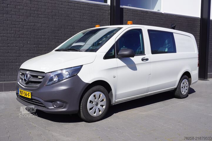 Slēgtais furgons Mercedes-Benz Vito 114 CDI Lang Automaat Dubbele Cabine EURO ...