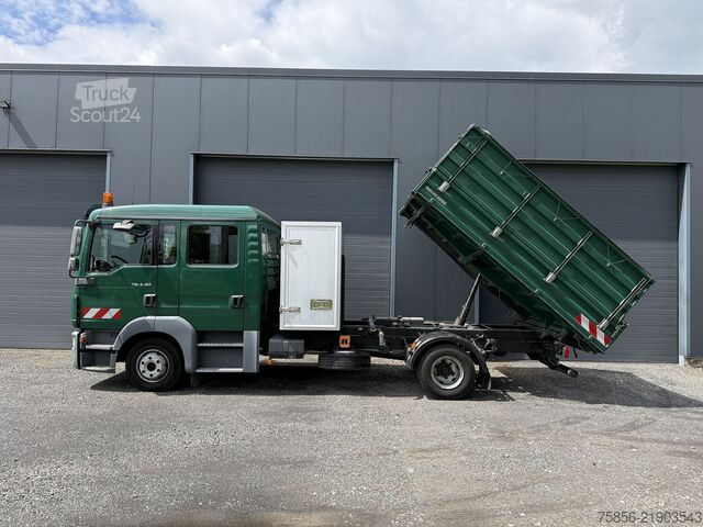 Kipper LKW MAN TGL 8.180 4x2 Meiller Kipper Doka