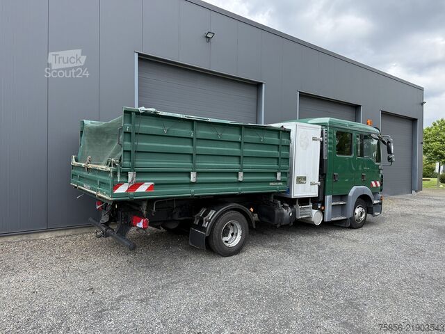 Kipper LKW MAN TGL 8.180 4x2 Meiller Kipper Doka
