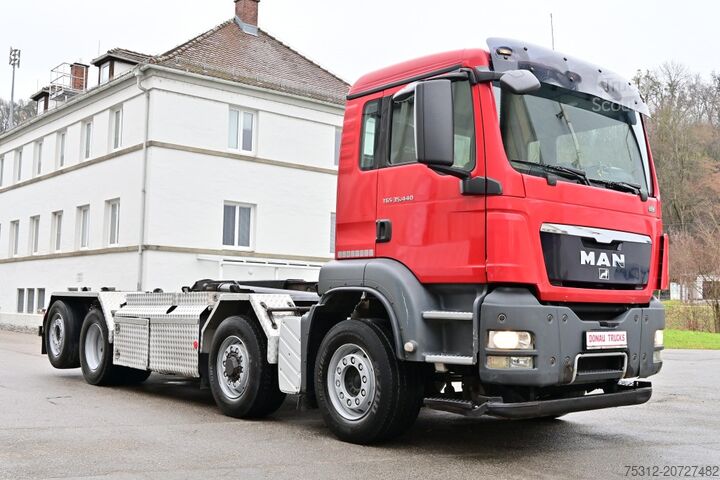 Abrollkipper MAN TGS35.440 E5 Allrad Hydrodrive 8x2 4 Lift Lenk