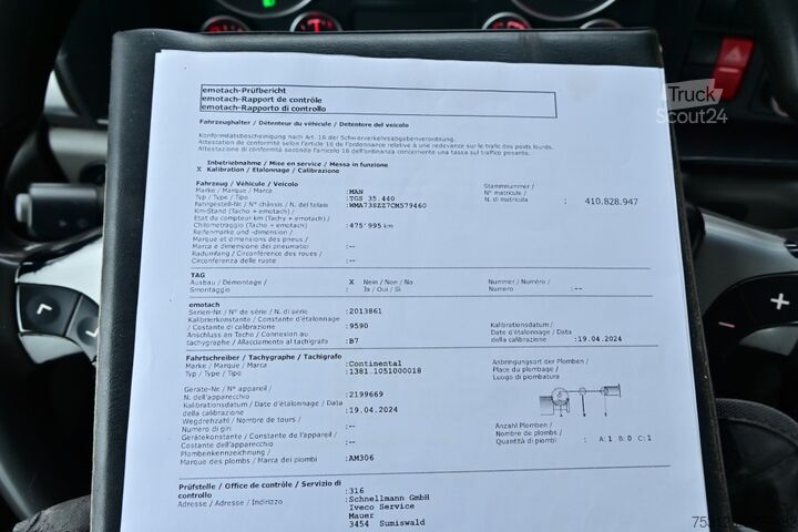 Abrollkipper MAN TGS35.440 E5 Allrad Hydrodrive 8x2 4 Lift Lenk