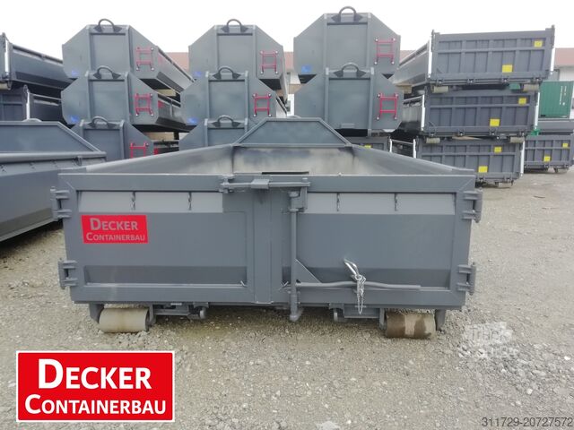 Roll-off container Decker Containerbau Abrollcontainer, Bayernbox, Flügeltüre