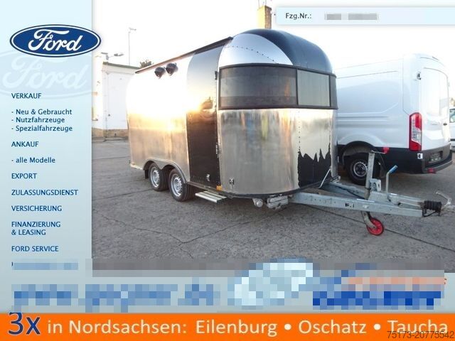 Vending trailer Silver BUDDY STAR Silver Buddy 450