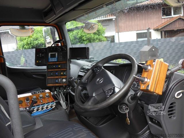 Spazzatrice stradale MERCEDES-BENZ ATEGO 1523 4x2 FAUN Viajet 6R/H HD 100 Bar