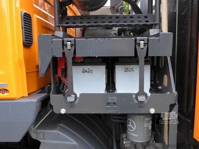 Balayeuse de voirie MERCEDES-BENZ ATEGO 1523 4x2 FAUN Viajet 6R/H HD 100 Bar