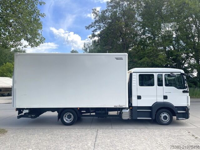 Transporter mit Koffer man TGL 8.180 Doka Koffer 1H*Klima*LBW*